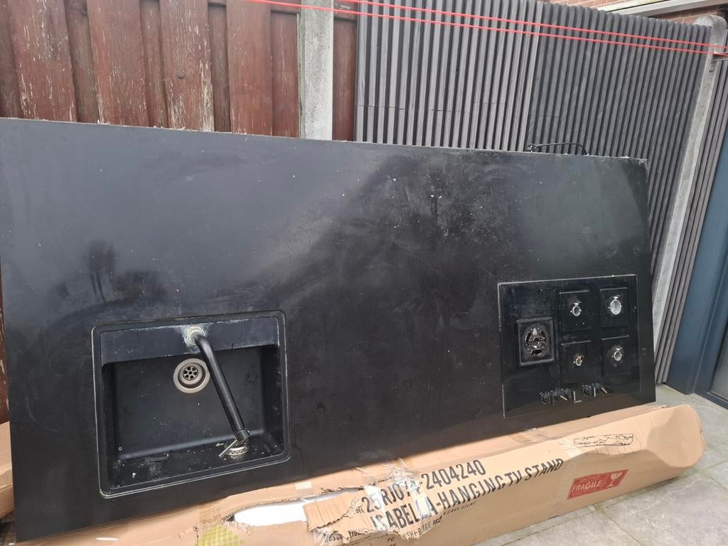 Marmeren keuken blad, Huis en Inrichting, Ophalen of Verzenden, Minder dan 100 cm