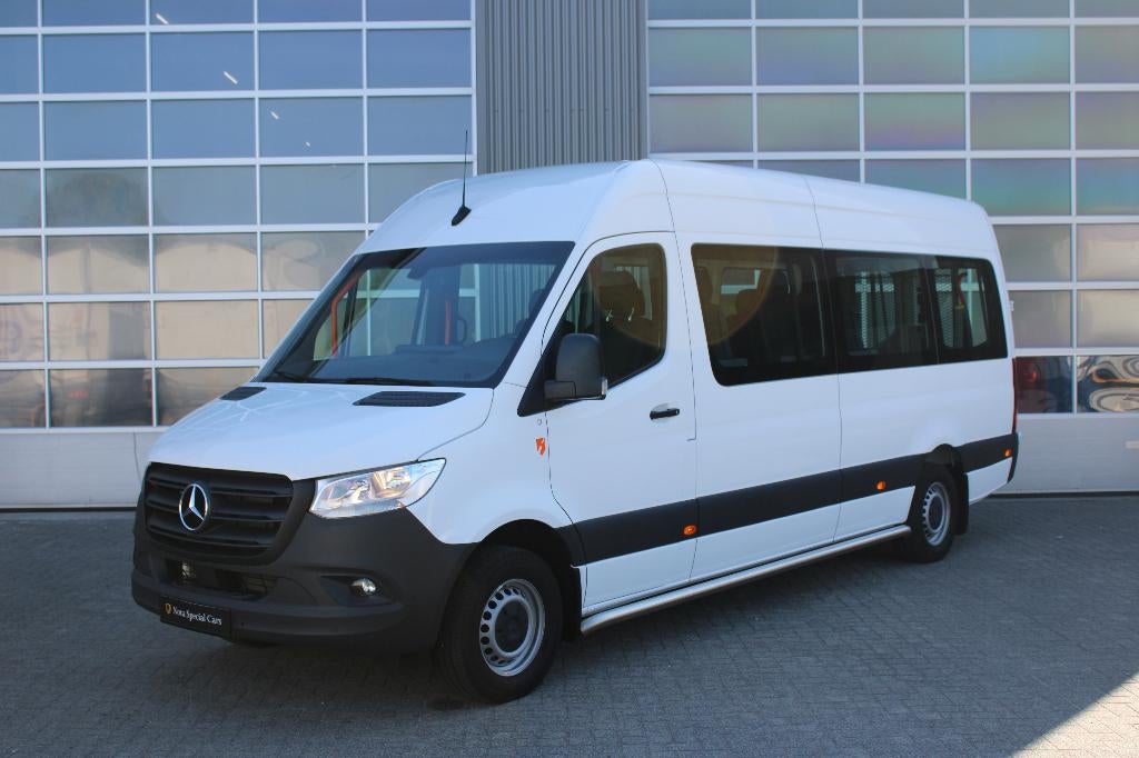Mercedes-Benz Sprinter 9 Persoons Innotrans Rolstoelbus Aut., Auto's, Automaat, Achterwielaandrijving, 2000 kg, Leder en Stof