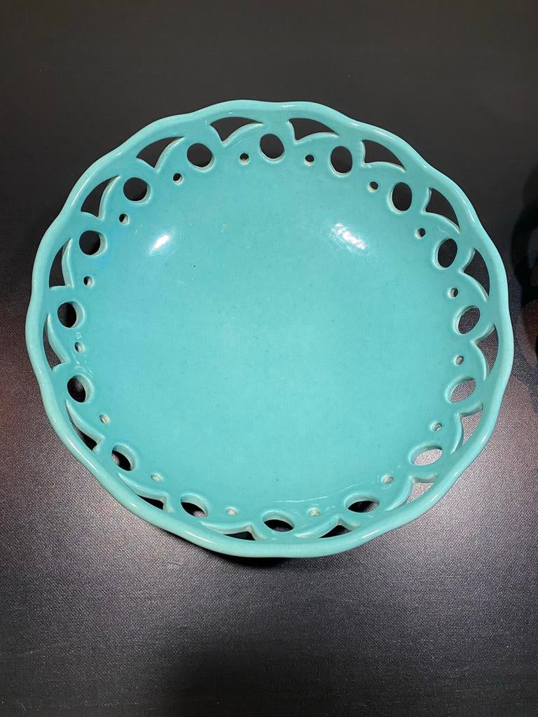 Vintage Zenith Gouda schaal, Ophalen of Verzenden, Zo goed als nieuw, Rond, Porselein of Keramiek