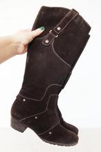 Zeer Mooie Suede Verhulst Laarzen -s10 (Maat H5/38) € 75,-, Kleding | Dames, Hoge laarzen, Bruin, Verhulst, Ophalen of Verzenden