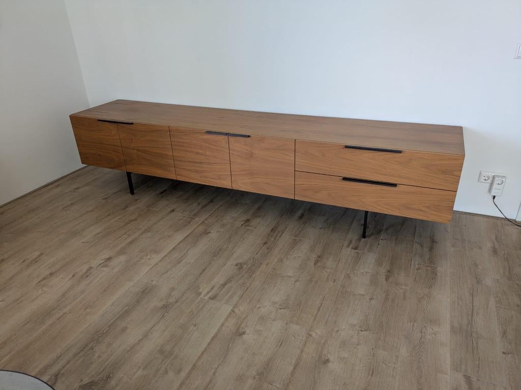 Pastoe dressoir walnoothout, Ophalen, Met deur(en), Design, Zo goed als nieuw