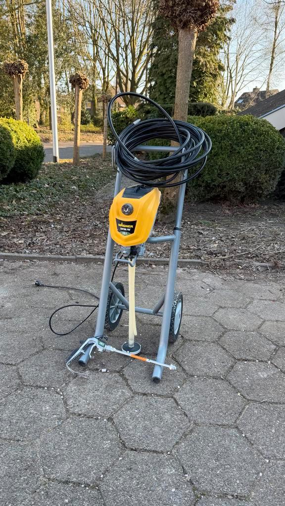 Wagner 350M Verfspuit met 60cm Verlenghals, Doe-het-zelf en Verbouw, Schildersmaterialen, Gebruikt, Verfspuit of Verfpomp, Ophalen