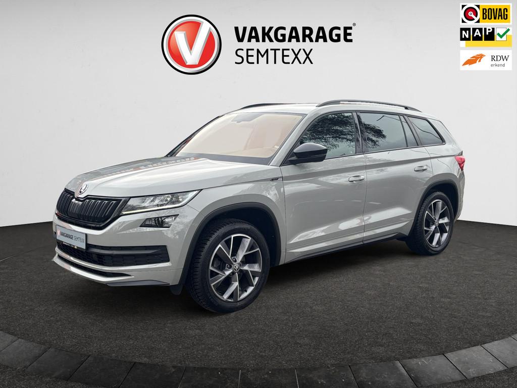 Skoda Kodiaq 1.5 TSI Sportline Business LPG! ZEER ZUINIG! UN, Auto's, Skoda, Voorwielaandrijving, 4 cilinders, 150 pk, Origineel Nederlands