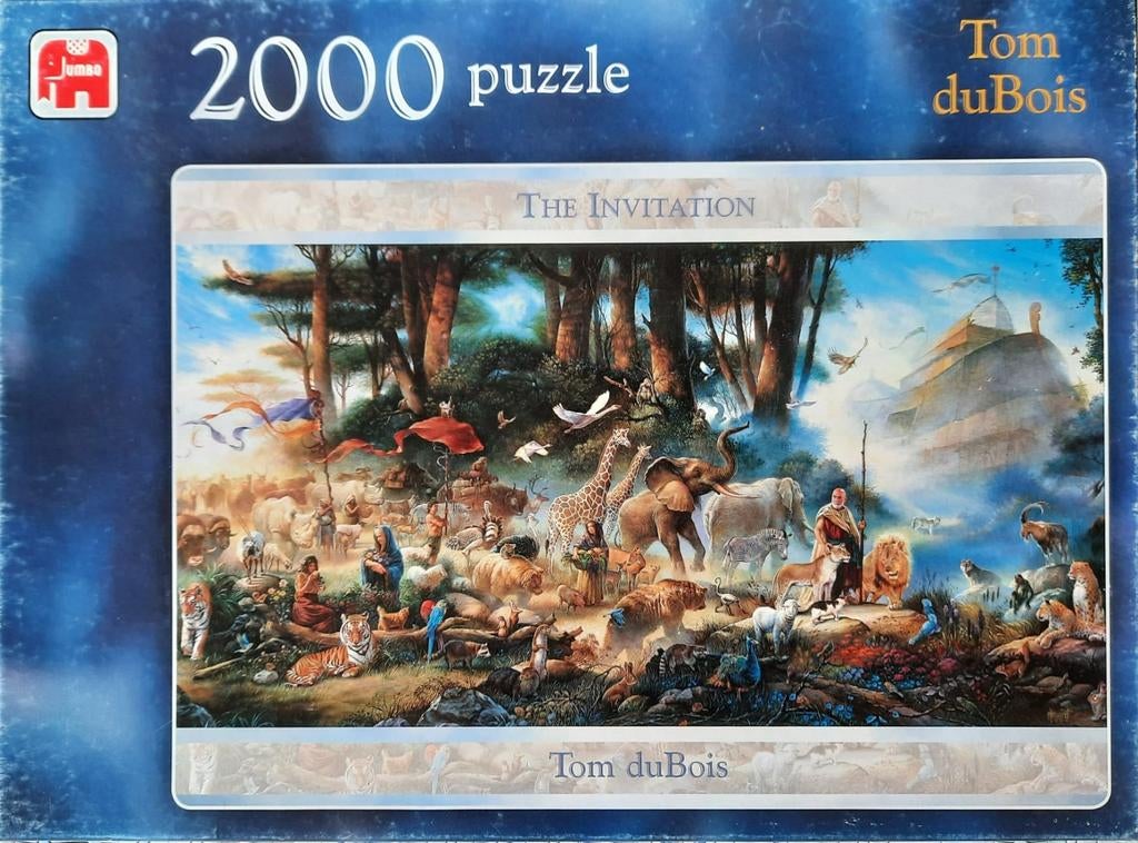 Jumbo puzzel 2000 stukjes, Hobby en Vrije tijd, Ophalen of Verzenden, Meer dan 1500 stukjes, Zo goed als nieuw