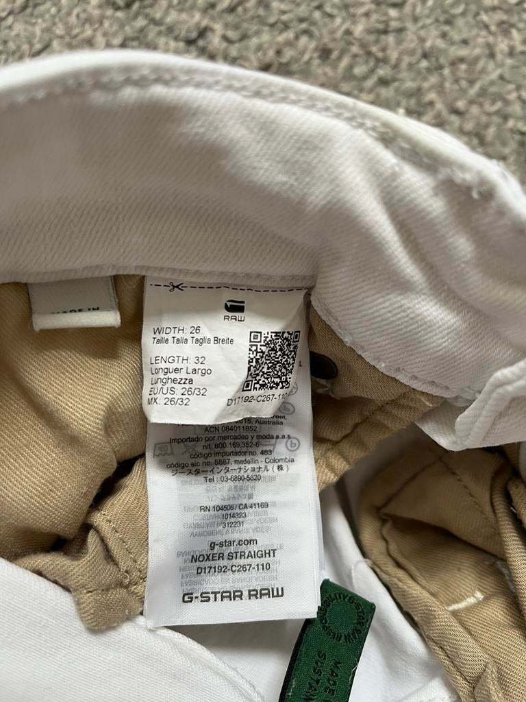 G star raw jeans maat 26 ( s-xs), Kleding | Dames, Overige Dameskleding, Verzenden, Zo goed als nieuw