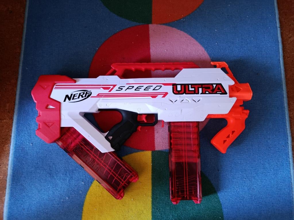 Nerf Ultra Speed 18 pijlen, Ophalen of Verzenden, Gebruikt