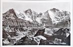 Eiger, Mönch, Jungfrau Zwitserland 1939, Ophalen of Verzenden, 1920 tot 1940, Gelopen, Overig Europa