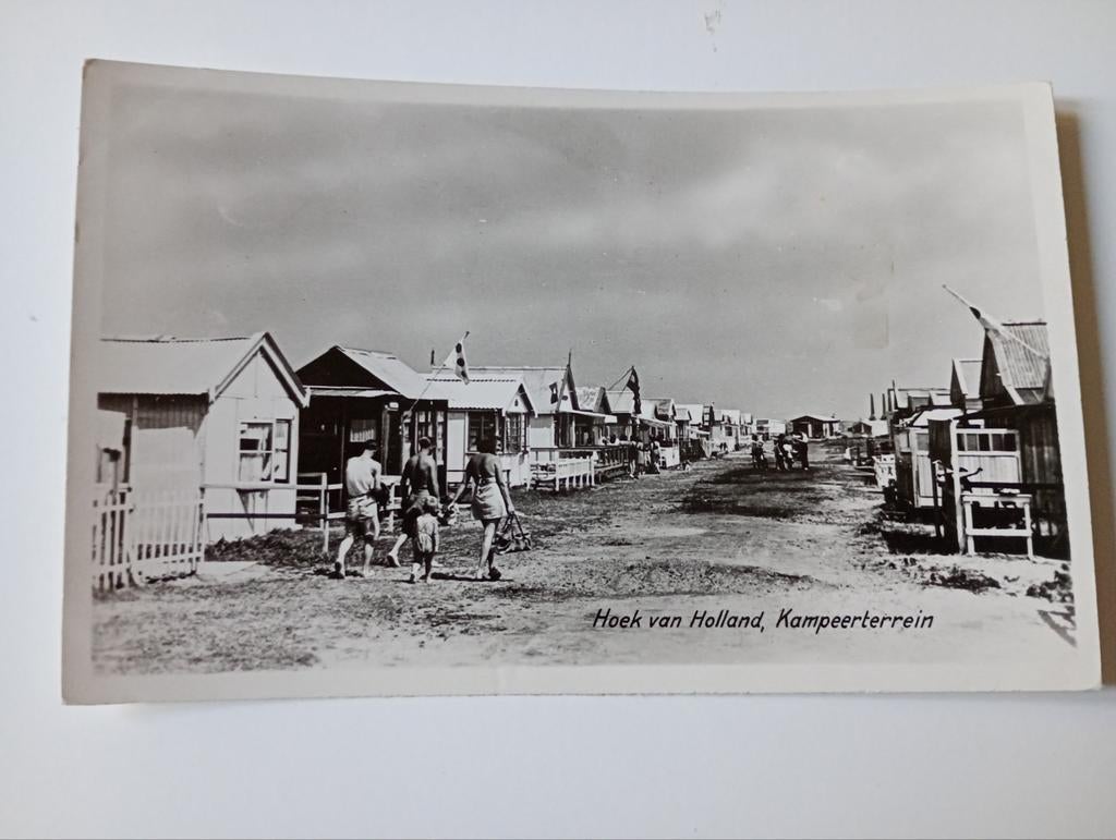 Hoek van Holland Kampeerterrein, Ophalen of Verzenden, 1940 tot 1960, Ongelopen, Zuid-Holland