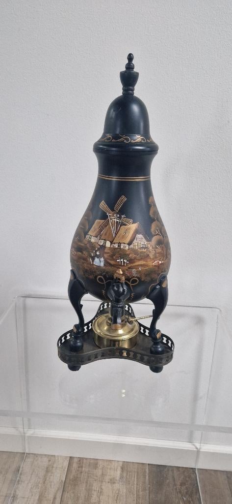 Antieke Kraantjespot van Tin, Antiek en Kunst, Ophalen of Verzenden