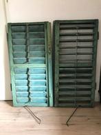 2 stuks decoratieve houten luiken, Huis en Inrichting, Woonaccessoires | Kamerschermen, Ophalen