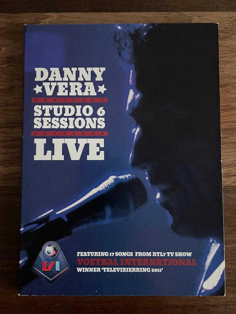 Dvd Danny Vera Studio6 Live Sessions 17 Songs ZELDZAAM, Alle leeftijden, Ophalen of Verzenden, Gebruikt, Muziek en Concerten