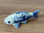 Vis beeldje Delfts blauw, Ophalen of Verzenden, Zo goed als nieuw, Dier