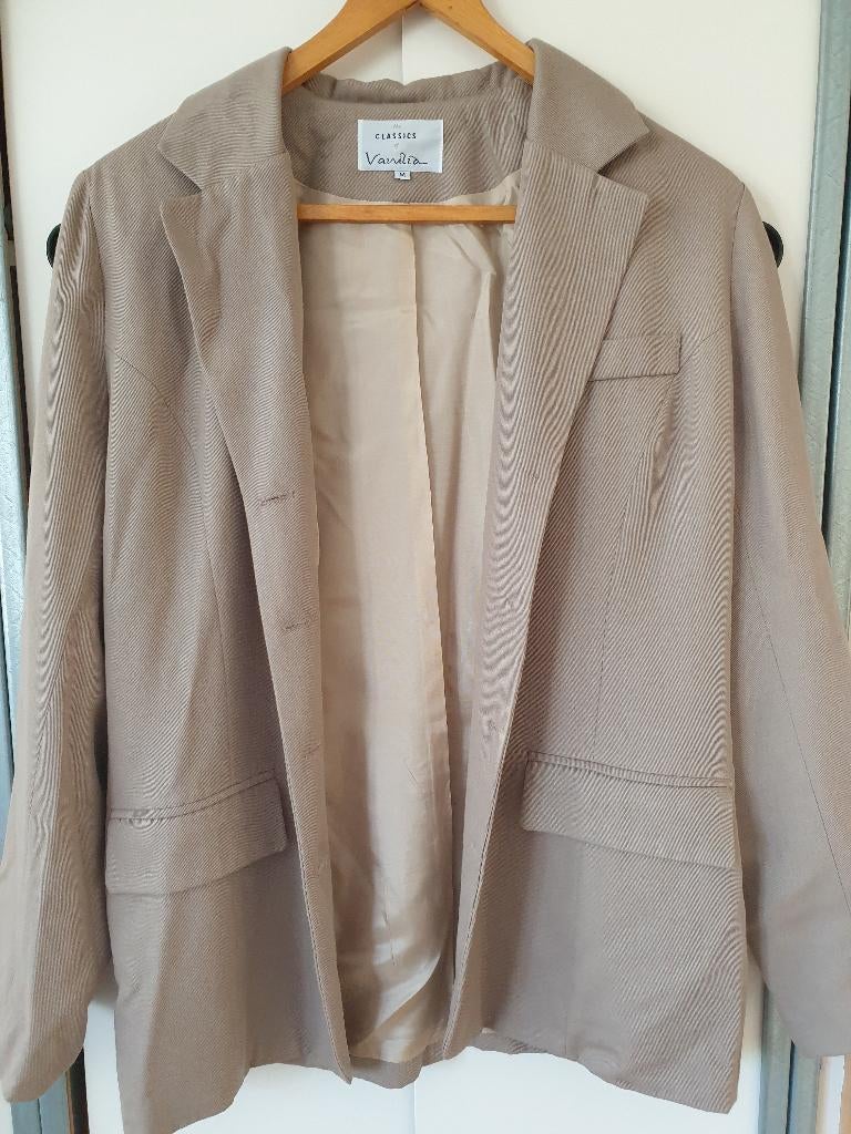 Vanilia colbertje, M, Maat 38/40 (M), Vanilia, Beige, Ophalen of Verzenden