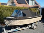 Nieuwstaat Gentle 490XL Sloep 30pk Tohatsu motor met trailer, Watersport en Boten, Ophalen, Zo goed als nieuw