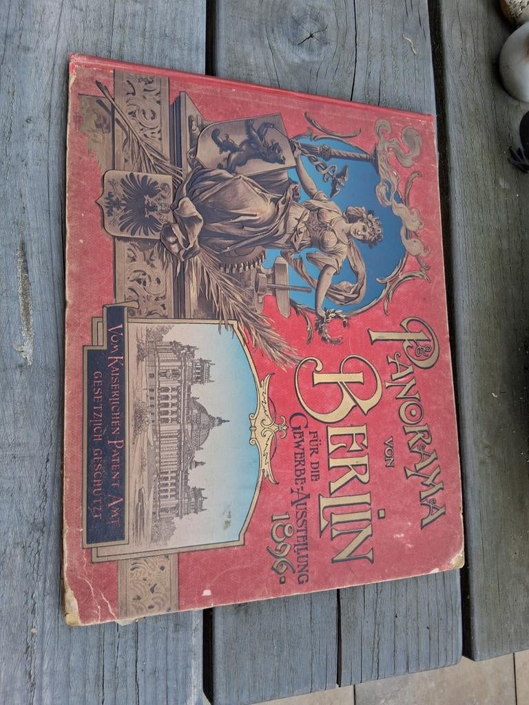 Fotoboek Berlijn 1896 - Panorama van Berlijn, Boeken, Ophalen of Verzenden