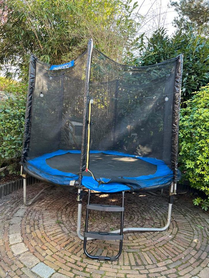 Trampoline rond (235cm) met veiligheidsnet, Kinderen en Baby's, Speelgoed | Buiten | Trampolines, Gebruikt, Ophalen