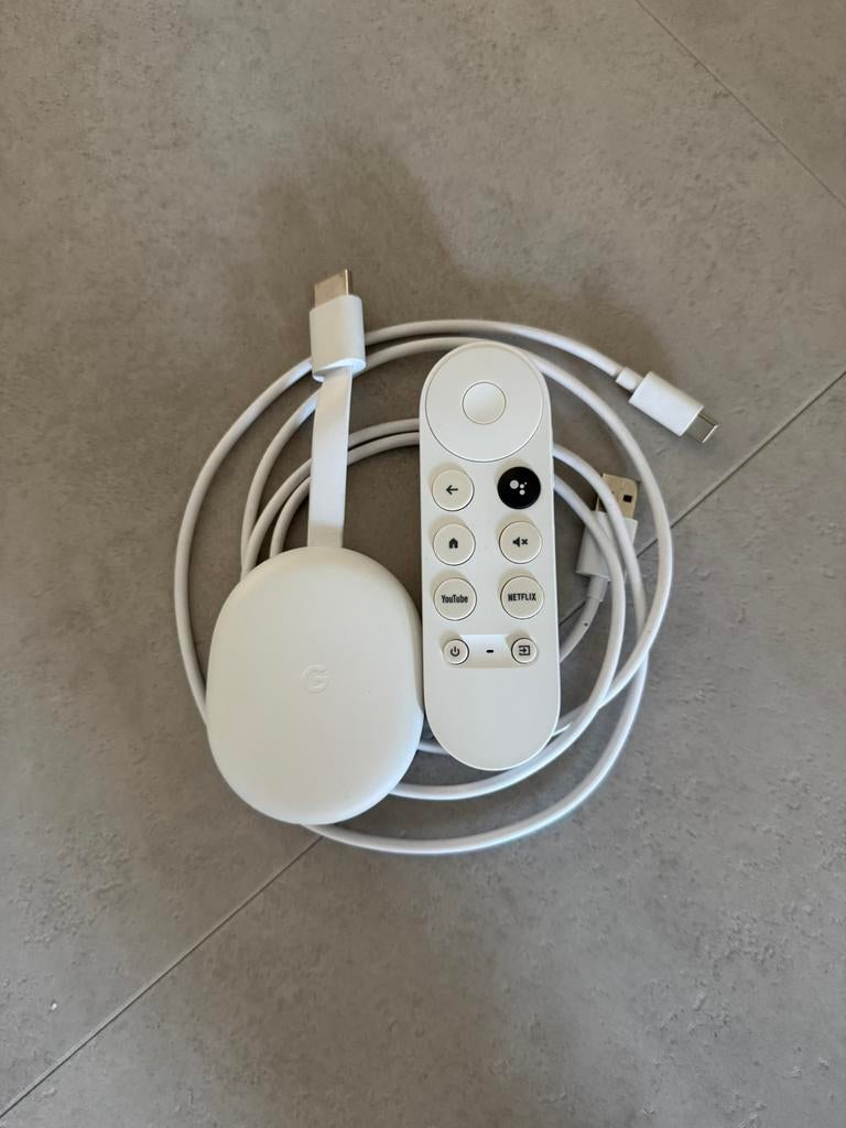 Google Chromecast nieuwstaat HD compleet, Ophalen of Verzenden, Zo goed als nieuw