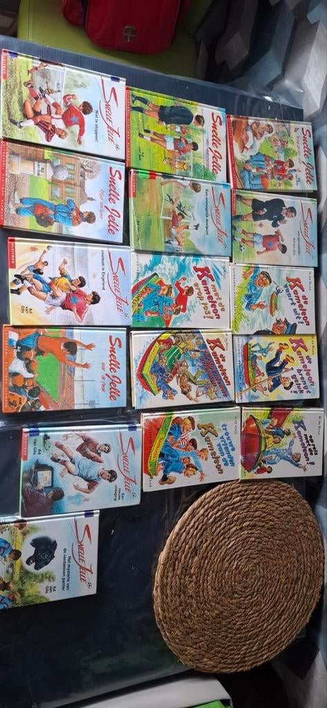 Grote collectie Snelle Jelle en Kameleon leesboeken, Ophalen, Gelezen, Ad van Gils, H. de Roos, Fictie algemeen