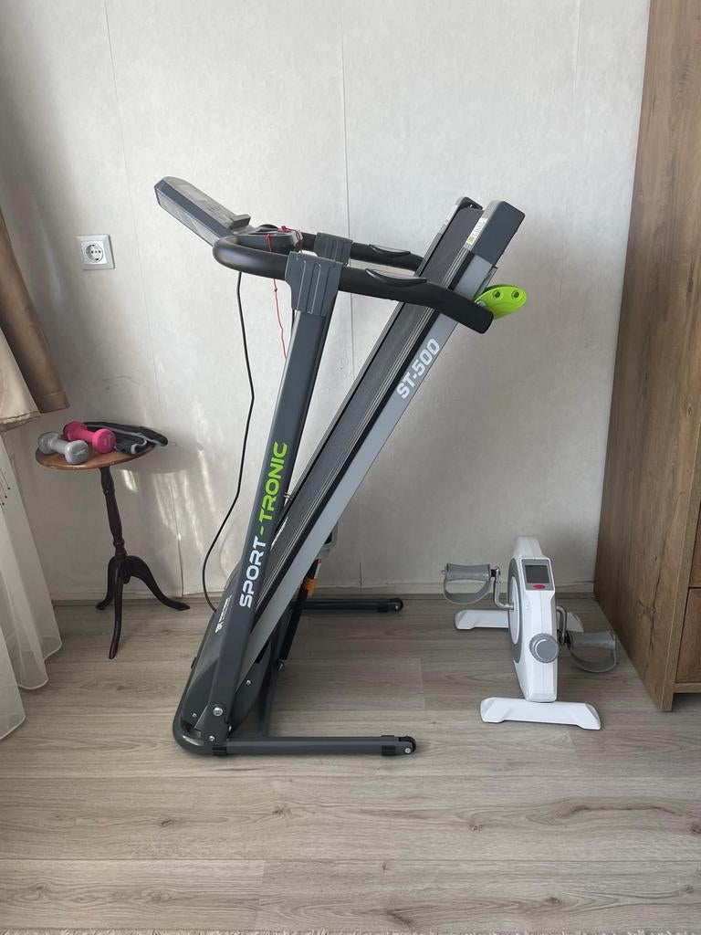 Sport-Tronic ST-500 loopband en stoelfiets, Sport en Fitness, Fitnessapparatuur, Ophalen, Gebruikt, Metaal, Loopband