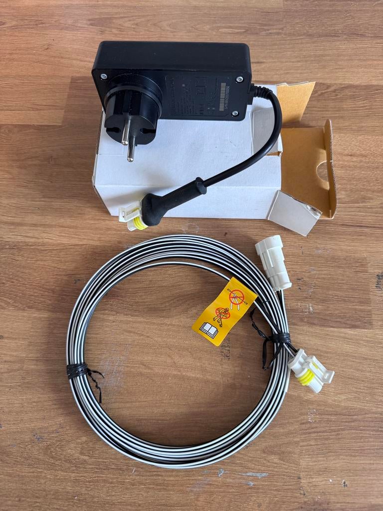 Gardena Sileno voeding adapter + snoer - nieuw, Ophalen of Verzenden, Nieuw, Minder dan 20 cm