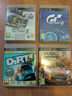4 racegames voor PS3 (o.a. Gran turismo 5 en 6), 1 speler, Racen en Vliegen, Ophalen of Verzenden, Zo goed als nieuw