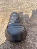 Zwart leren motorzadel / buddyseat, Ophalen, Gebruikt