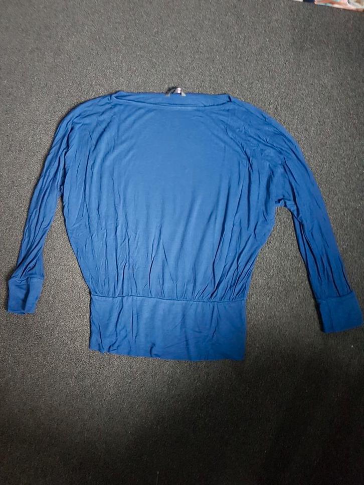 Mooie blauwe tuniek maat L - Zo goed als nieuw, Kleding | Dames, Blouses en Tunieken, Zo goed als nieuw, Maat 42/44 (L), Blauw