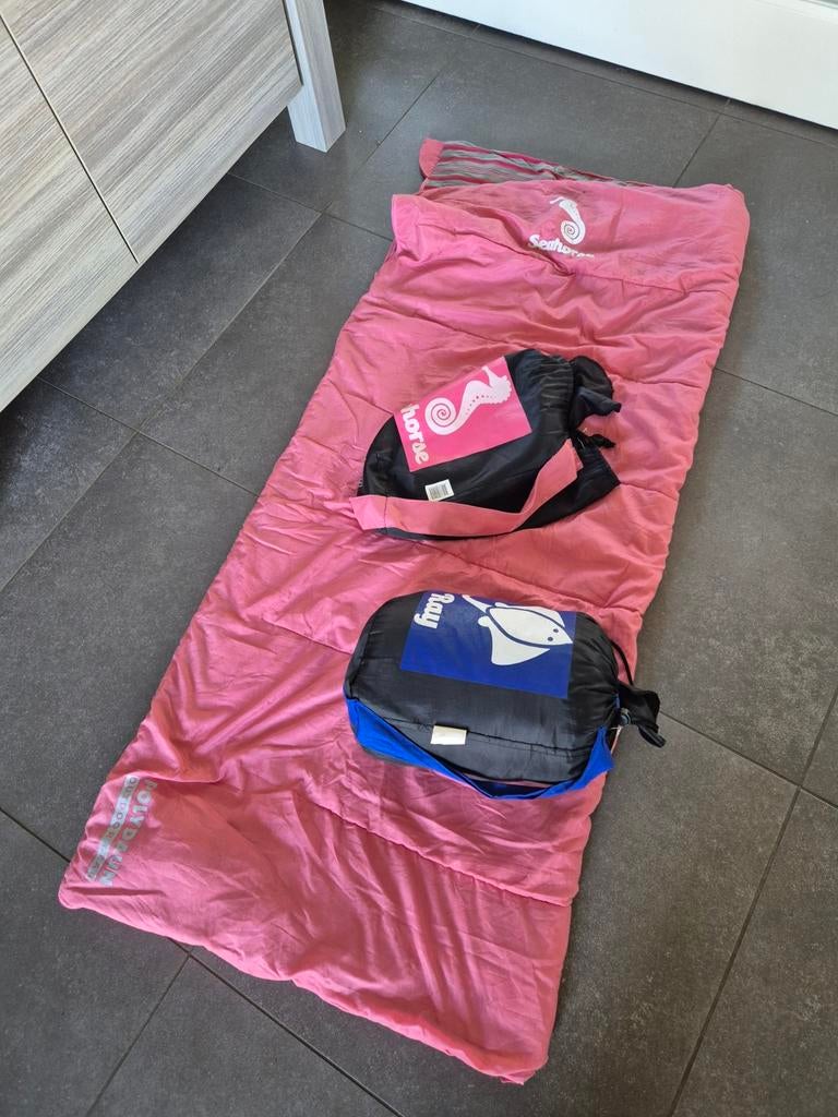 2 kinder slaapzakken 70x160, Ophalen of Verzenden, Zo goed als nieuw