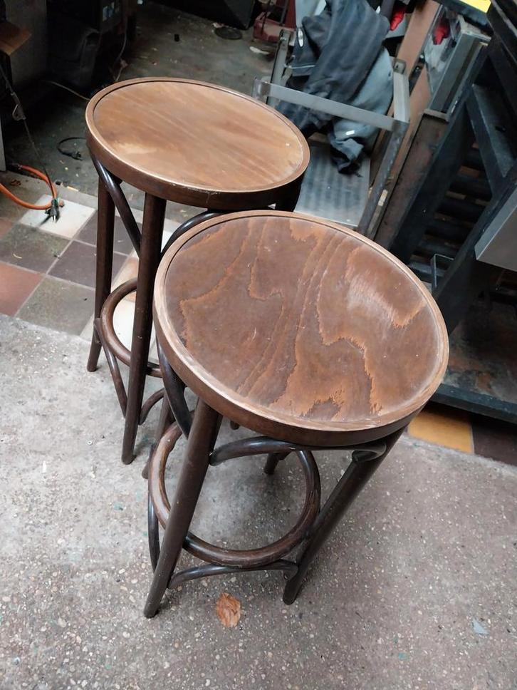 Thonet krukken, Huis en Inrichting, Krukjes, Gebruikt, Hout, Ophalen of Verzenden