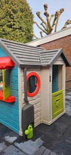 Smoby speelhuis 120x115x135cm inclusief accessoires, Ophalen, Kunststof
