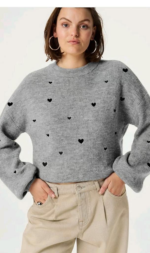 Fabienne Chapot Lidia pullover/ trui maat S *nieuw *, Kleding | Dames, Truien en Vesten, Nieuw, Maat 36 (S), Grijs, Ophalen of Verzenden