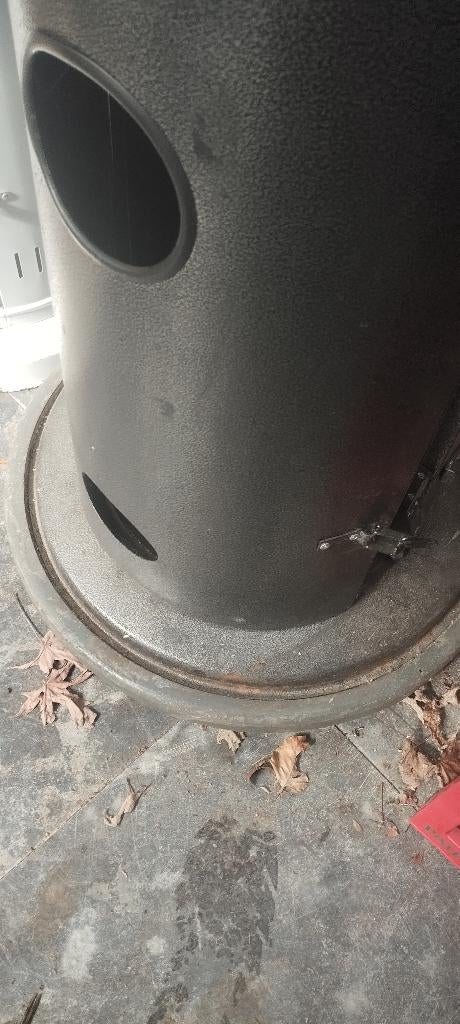 terrasverwarming  merk eurom, Ophalen, Gebruikt, Gas, Vloer