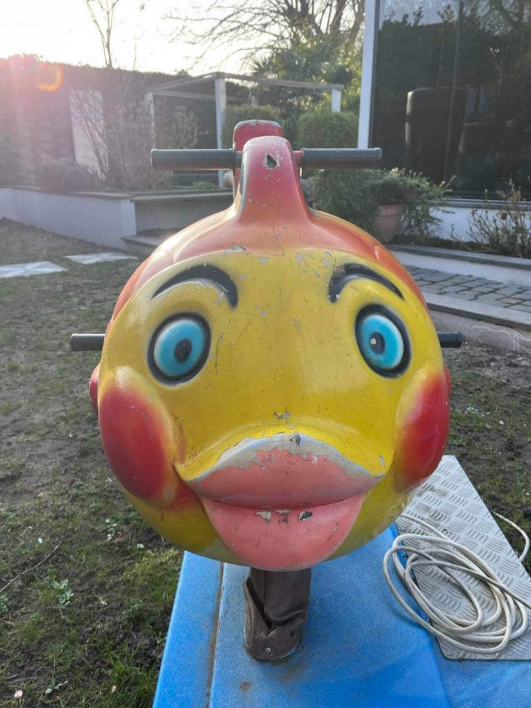 Vintage Duinrell Goudmijntje Kiddie Ride - Gulden Inworp, Ophalen, Gebruikt