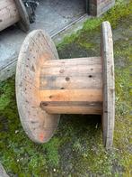 Kabelhaspel  hout  100 bij 57 cm, Ophalen, Gebruikt, Kabel of Snoer