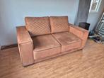 2 zits bank cognac kleur, Gebruikt, 150 tot 200 cm, Tweepersoons, 75 tot 100 cm