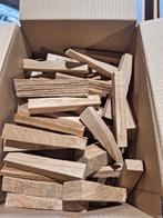 Eiken rookhout voor pizzaoven en BBQ, Minder dan 3 m³, Ophalen of Verzenden, Eikenhout, Blokken
