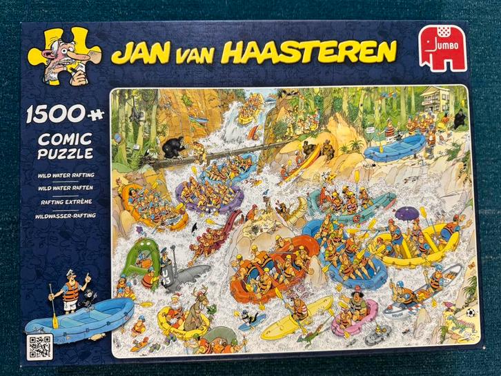 Set van leuke Jan van Haasteren puzsels, Hobby en Vrije tijd, Denksport en Puzzels, Zo goed als nieuw, 500 t/m 1500 stukjes, Ophalen of Verzenden