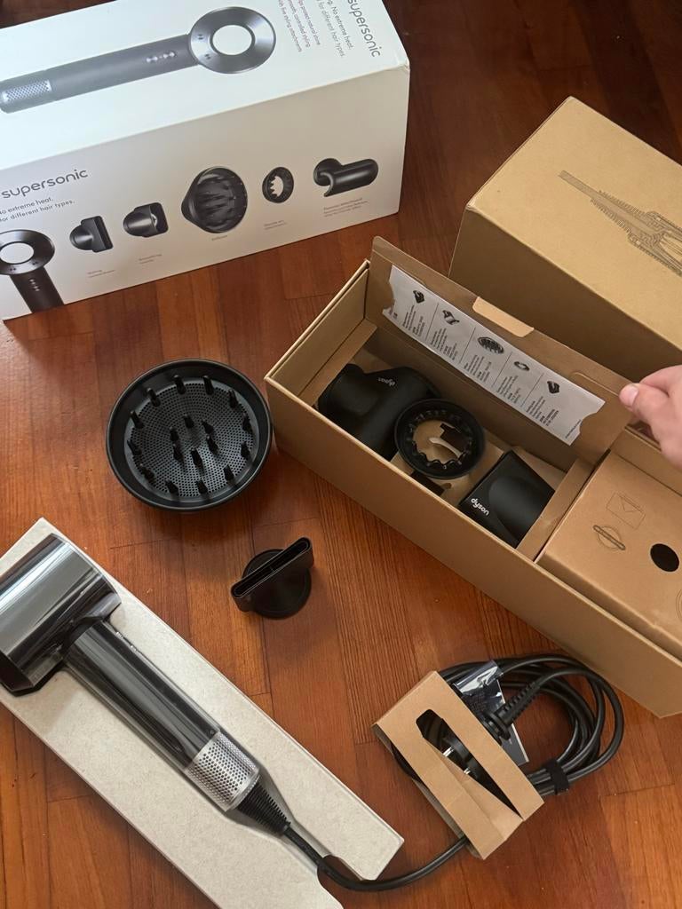 Dyson Supersonic Föhn - Zo goed als nieuw, compleet, Ophalen of Verzenden, Zo goed als nieuw, Haarverzorging