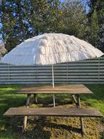 Mooie parasol, Tuin en Terras, Parasols, Ophalen, Zo goed als nieuw, Stokparasol