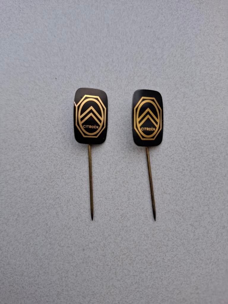 Vintage speldjes pins prikkers Citroën, Ophalen of Verzenden