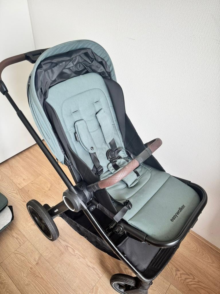 Easy walker rudey babywagen compleet, Gebruikt, Combiwagen, Verstelbare duwstang, Ophalen