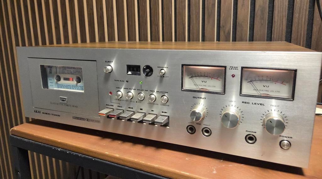 Akai GXC-710D, Audio, Tv en Foto, Cassettedecks, Ophalen of Verzenden, Akai