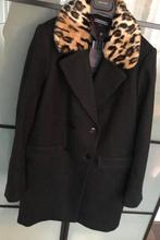 Tommy Hilfiger zwarte wollen jas mantel Clarissa maat 38, Maat 38/40 (M), Zwart, Nieuw, Ophalen of Verzenden