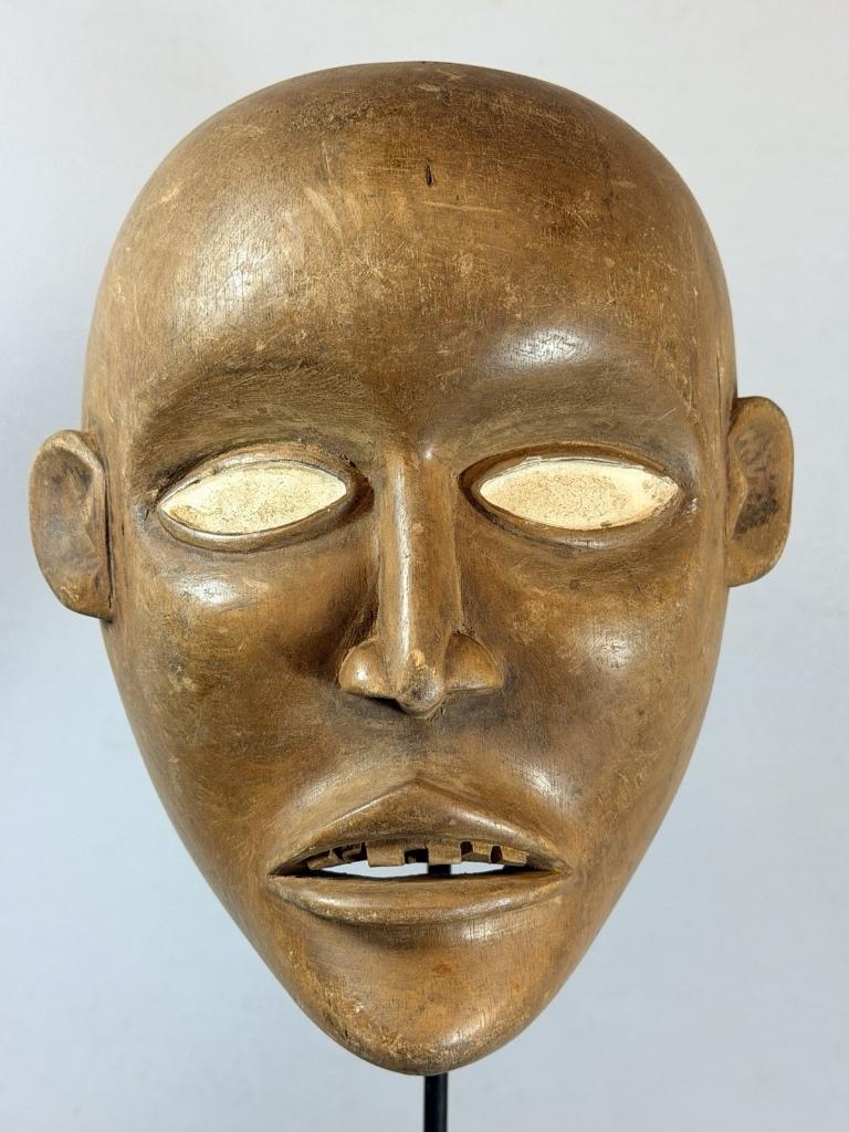 260341 Prachtig oud Afrikaans Bakongo masker - Congo., Ophalen of Verzenden