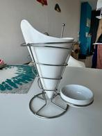 Friethouder met sausbakje, Ophalen of Verzenden, Zo goed als nieuw