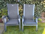 2 zeer nette Hartman Primo tuinstoelen standenstoelen, Ophalen, Zo goed als nieuw, Aluminium, Verstelbaar