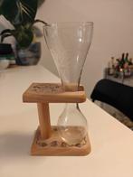Kwak bierglas met houten houder, Antiek en Kunst, Antiek | Glas en Kristal, Ophalen of Verzenden