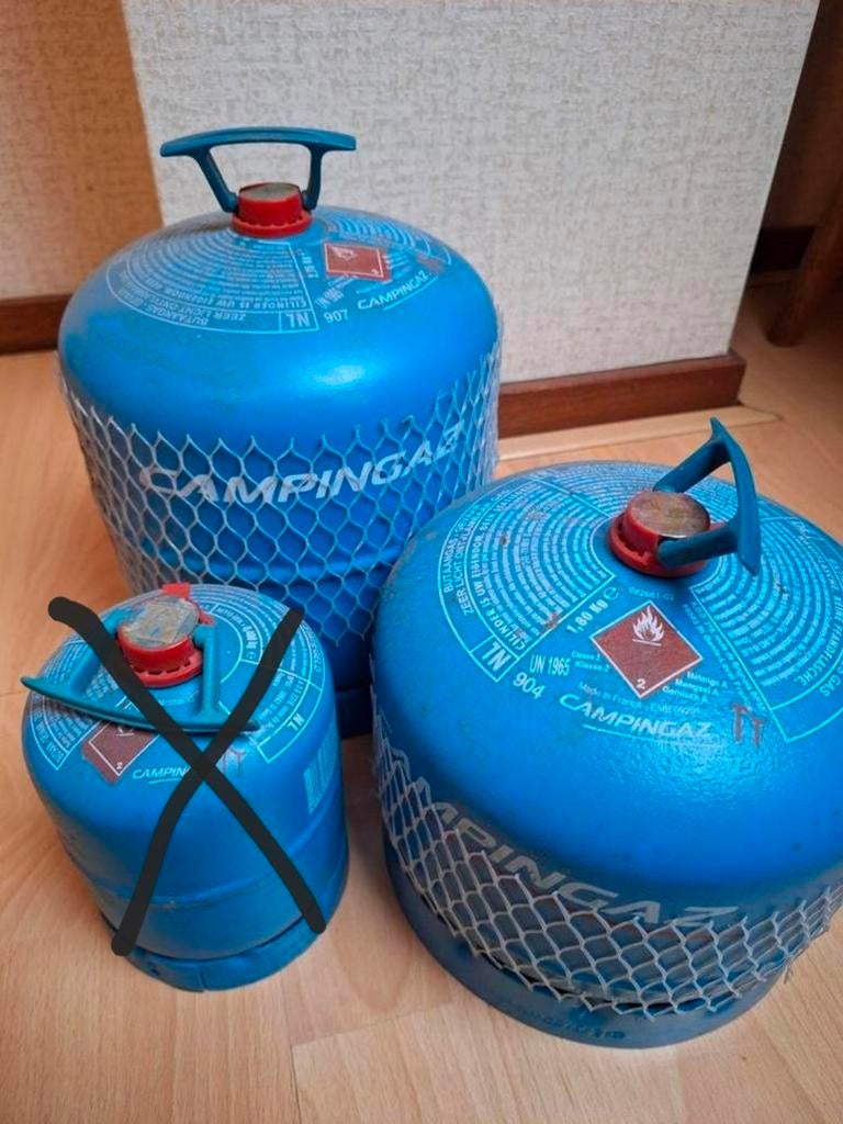 Campingaz vol en verzegeld, Caravans en Kamperen, Kampeeraccessoires, Ophalen