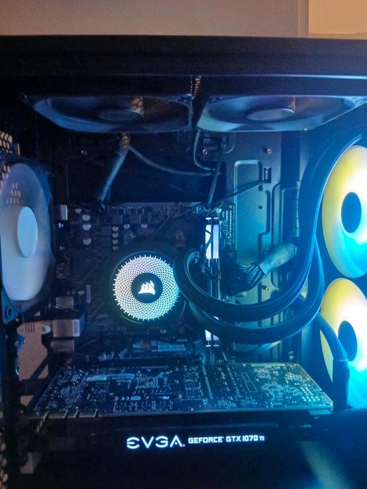 Gaming pc, Computers en Software, Desktop Pc's, Gebruikt, Met videokaart, Ophalen of Verzenden