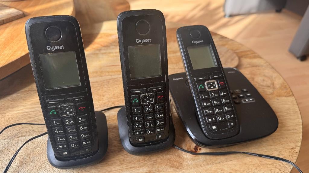 Siemens Gigaset A510 (3-set), Verzenden, Gebruikt, 3 handsets